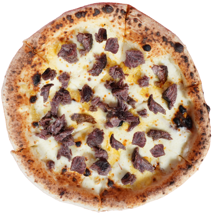 Quattro Formaggi alla Guanciale di Vitello